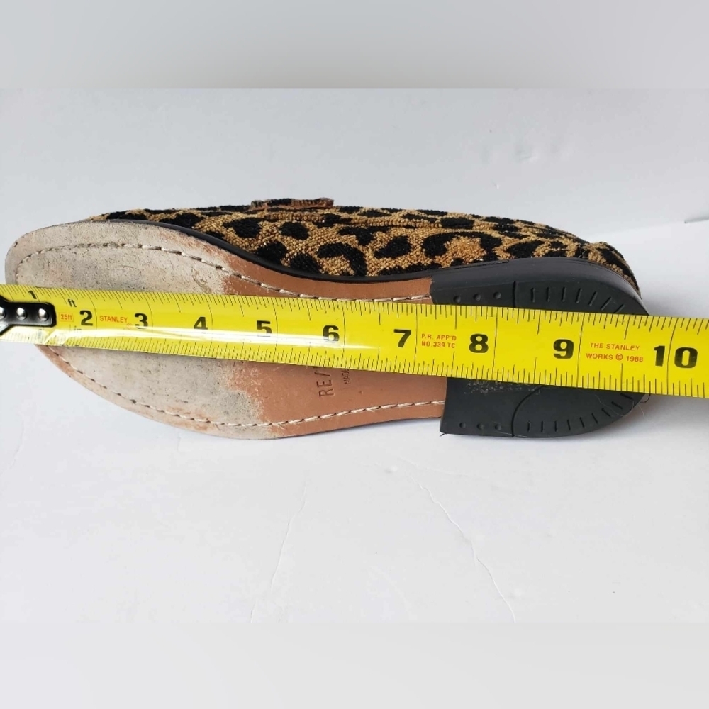 Re/Done 90s Women's Loafers SZ 37 Leopard Tapestry Slip-on Shoes - Picture 10 of 10
